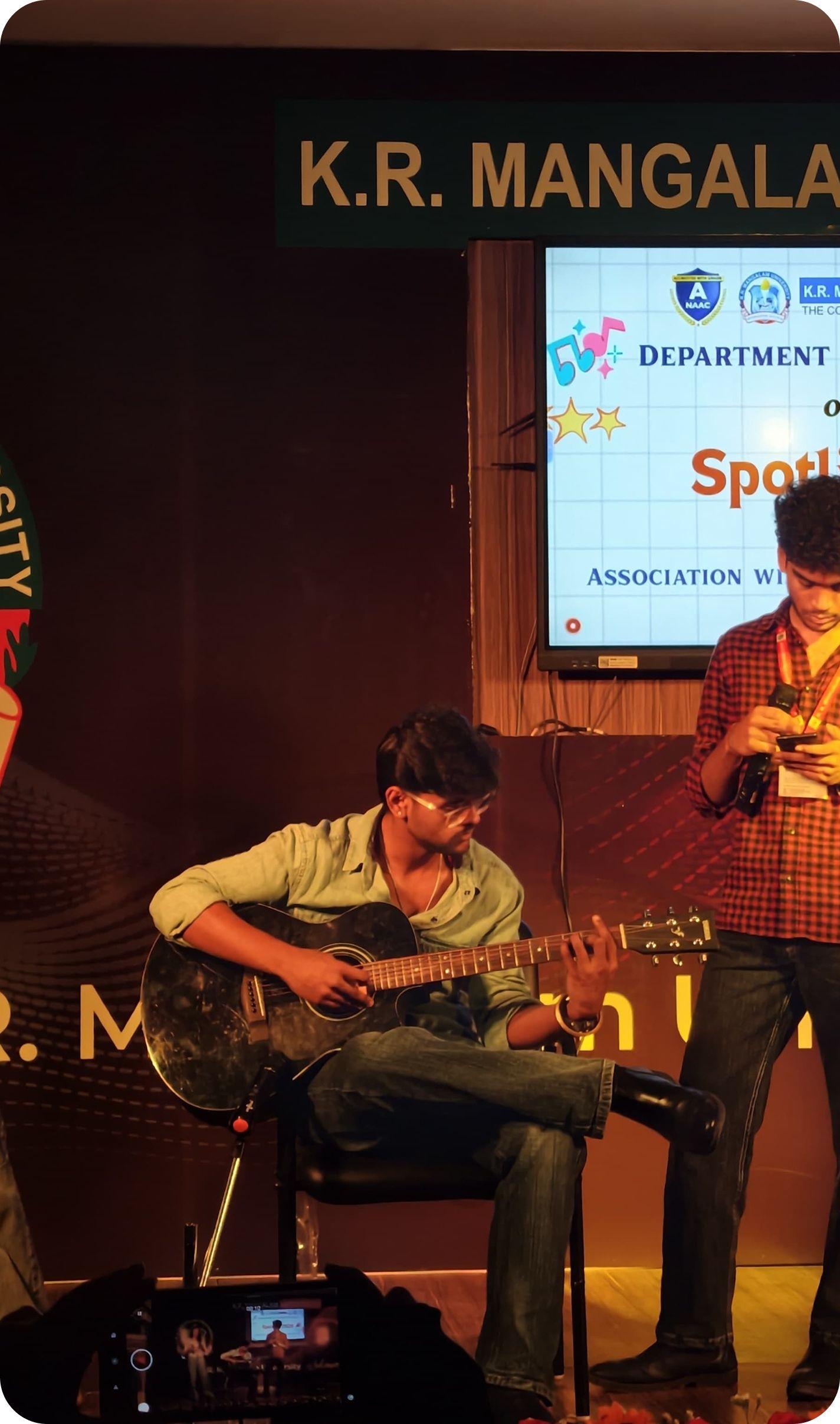 Spotlight talent showcase event, KRMU