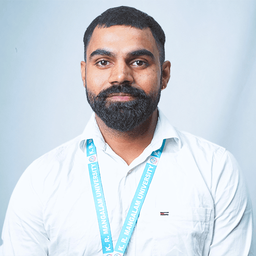 Mr. Sunil, Sports Coach, Department of Student Welfare, KRMU