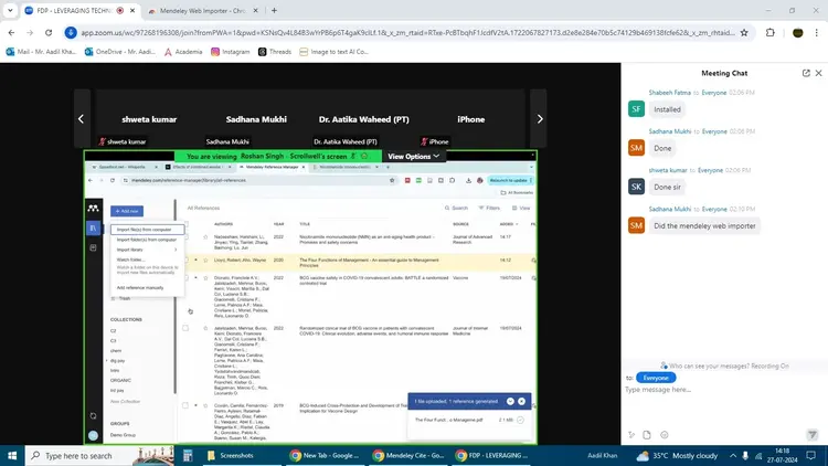 FDP on leveraging technology for enhanced teaching-learning