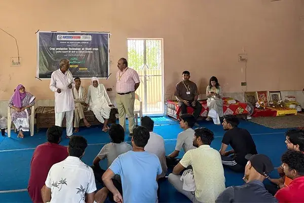 Training Programme on Crop Production